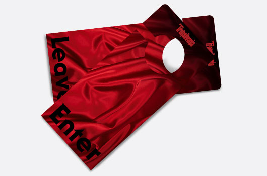 transilvania door tag